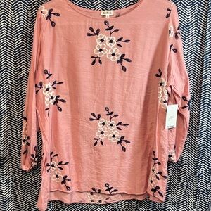 Kindred Pink Floral Blouse